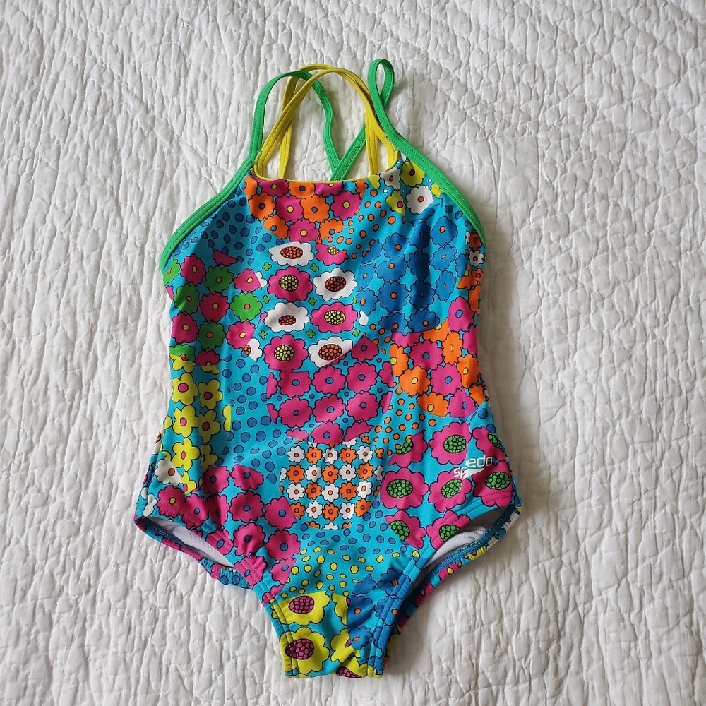 Girls One-Piece Speedo size 6